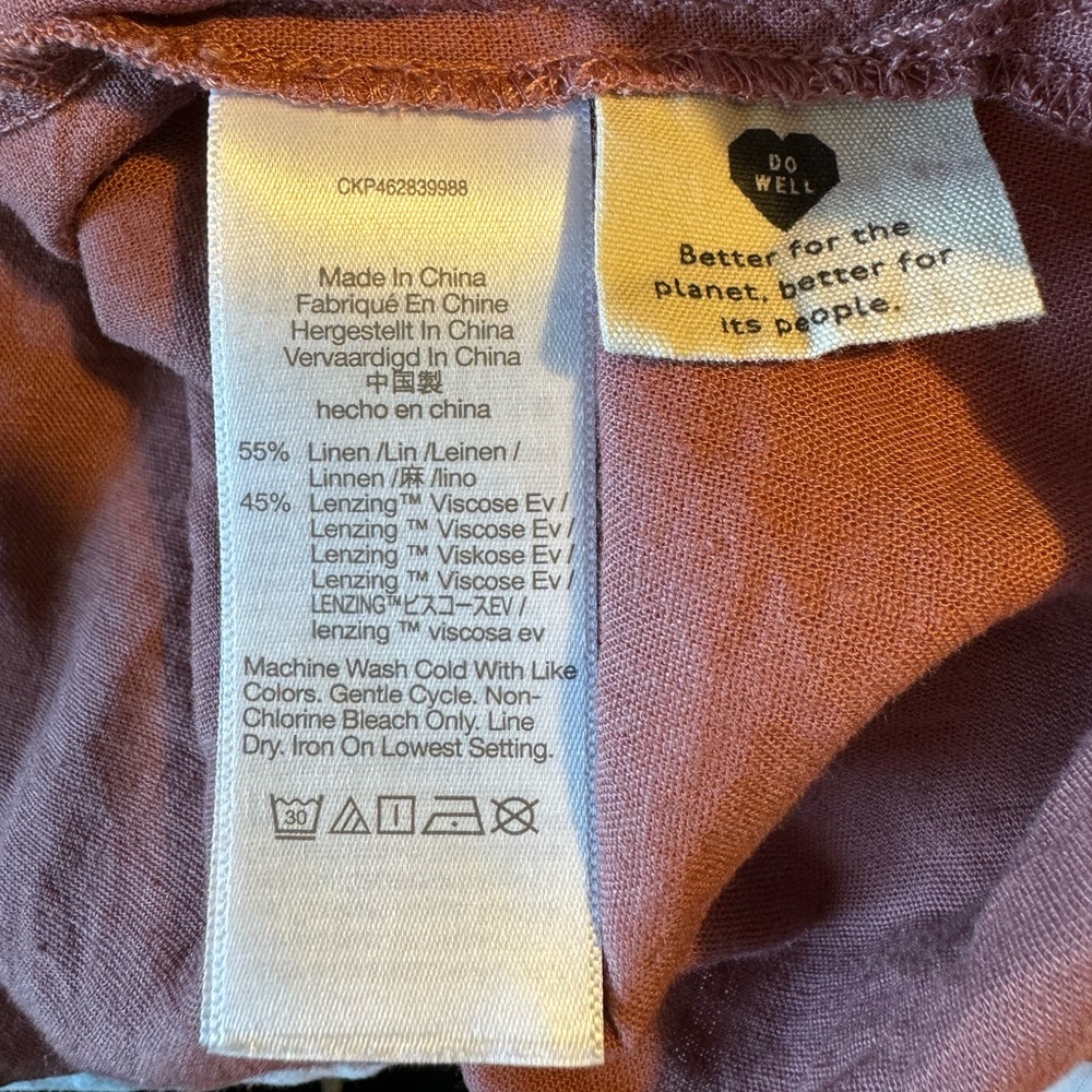 Madewell Linen-Blend Camp Shirt - XS - Picture 6 of 6